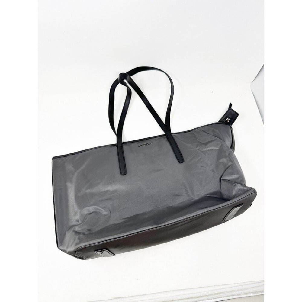 Tumi Womens Voyageur Everyday Tote Shoulder‎ Bag Double Handle Nylon Gray Large